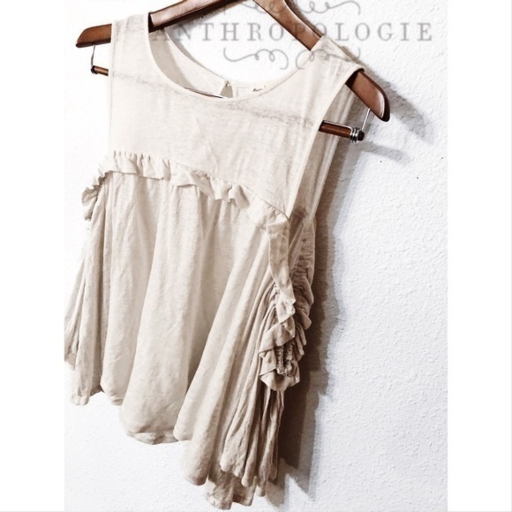 Anthropologie Meadow Rue cold shoulder top not